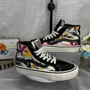 (S0) Vans Off the Wall Sk8 Unisex High-Top Sneakers,Sz 5.5 Women's, Size 4 Men's